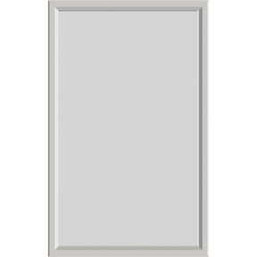 ODL Perspectives Low-E Door Glass - Blanca - 24" x 38" ZEEL Flat Frame Kit