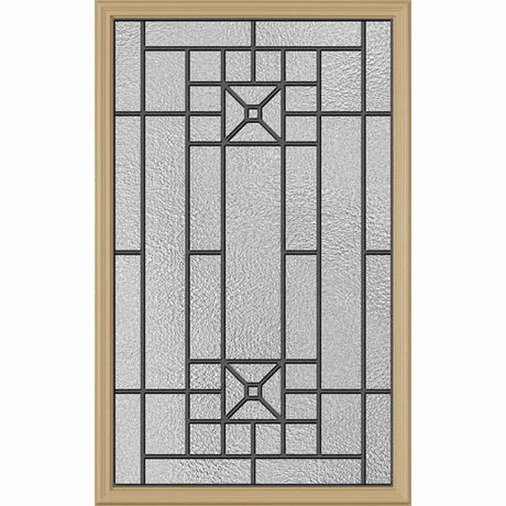 ODL Destination Door Glass - Courtyard - 24" x 38" Frame Kit