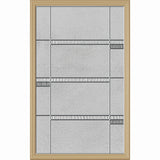 ODL Destination Door Glass - Crosswalk - 24" x 38" Frame Kit