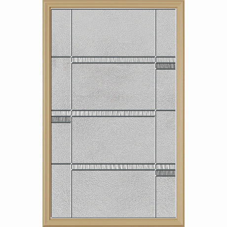 ODL Destination Door Glass - Crosswalk - 24" x 38" Frame Kit