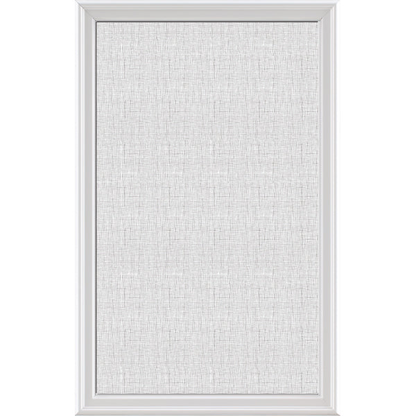 ODL Impact Resistant Low-E Door Glass - Linen - 24" x 38" Frame Kit