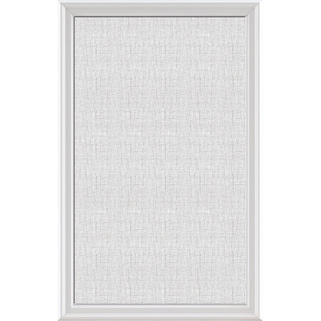 ODL Impact Resistant Low-E Door Glass - Linen - 24" x 38" Frame Kit