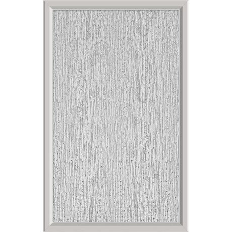 ODL Perspectives Low-E Door Glass - Rain - 24" x 38" ZEEL Flat Frame Kit