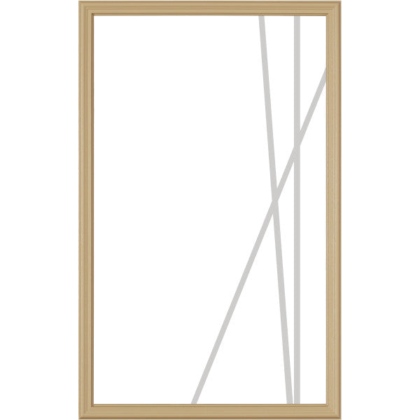 ODL Timber Low-E Door Glass - 24" x 38" Frame Kit