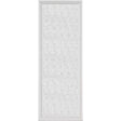 ODL Impact Resistant Low-E Door Glass - Linen - 24" x 66" Frame Kit