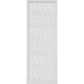ODL Impact Resistant Low-E Door Glass - Linen - 24" x 66" Frame Kit