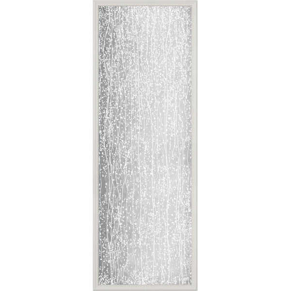 ODL Mistify White Low-E Door Glass - 24" x 66" Frame Kit