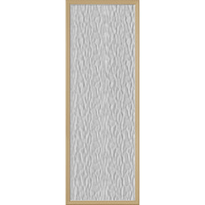 ODL Perspectives Low-E Door Glass - Textured Vapor - 24" x 66" Frame Kit