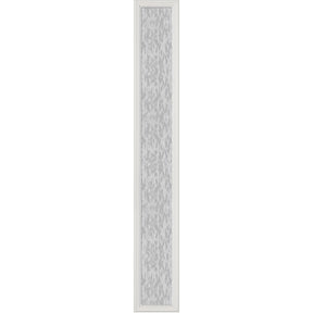 ODL Perspectives Low-E Door Glass - Textured Streamed - 10" x 66" Frame Kit