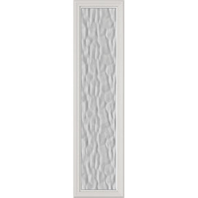 ODL Perspectives Low-E Door Glass - Textured Vapor - 10" x 38" Frame Kit
