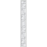 ODL Spotlights Door Glass - Circuit - 9" x 66" Modern Frame Kit