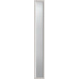 ODL Clear Low-E Door Glass - 9" x 66" ZEEL Flat Frame Kit