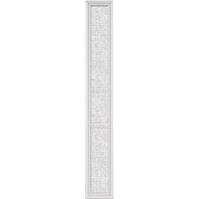 ODL Impact Resistant Low-E Door Glass - Linen - 9" x 66" Frame Kit