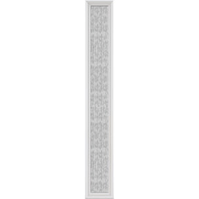 ODL Impact Resistant Perspectives Low-E Door Glass - Textured Streamed - 9" x 66" Frame Kit
