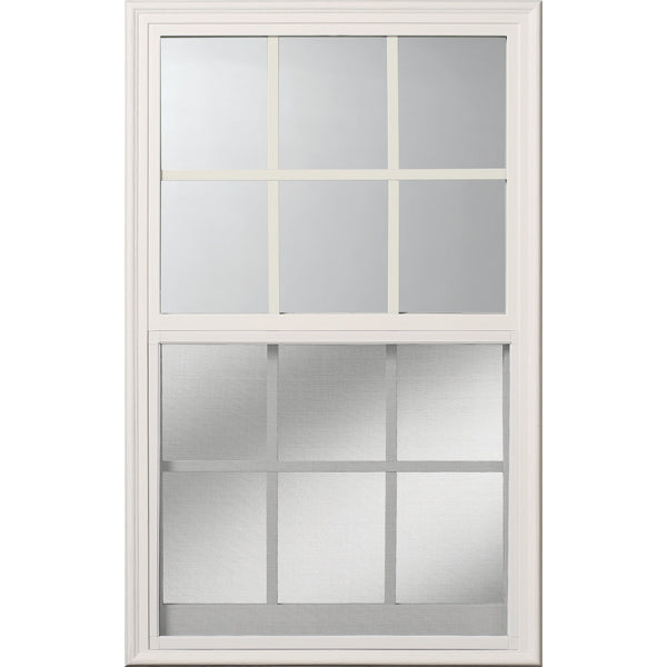 ODL Venting Low-E Door Glass - 12 Light Internal Grille - 22" x 38" Frame Kit