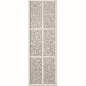 ODL Perspectives Low-E Door Glass - 6 Light - Rain - Simulated Divided Light - 22" x 66" Frame Kit