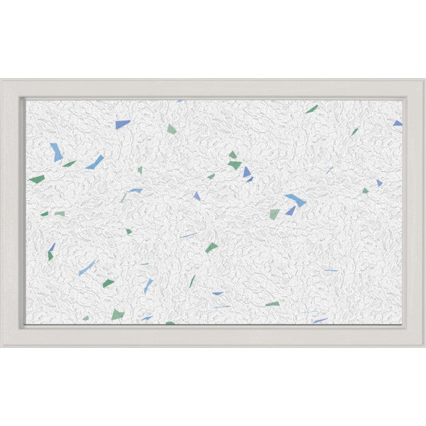 ODL Celebration Ocean Door Glass - 27" x 17.25" Craftsman Frame Kit