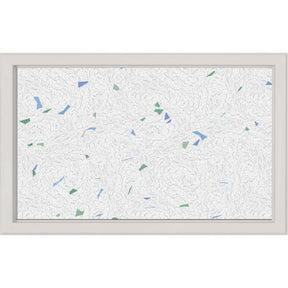 ODL Celebration Ocean Door Glass - 27" x 17.25" Craftsman Frame Kit