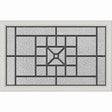 ODL Destination Door Glass - Courtyard - 27" x 17.25" Craftsman Frame Kit