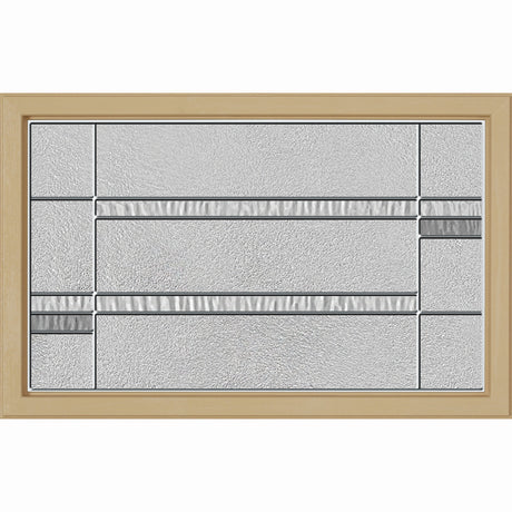 ODL Destination Door Glass - Crosswalk - 27" x 17.25" Craftsman Frame Kit