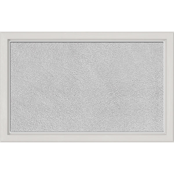 ODL Simulated Divided 3 Light Low-E Door Glass - Micro-Granite - 27" x 17.25" Craftsman Frame Kit