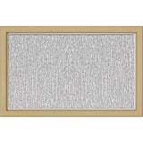 ODL Simulated Divided 3 Light Low-E Door Glass - Rain - 27" x 17.25" Craftsman Frame Kit