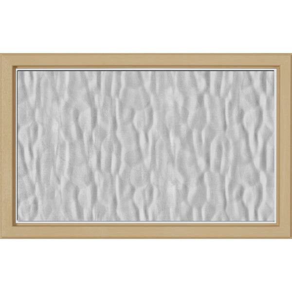 ODL Perspectives Low-E Door Glass - Textured Vapor - 27" x 17.25" Craftsman Frame Kit