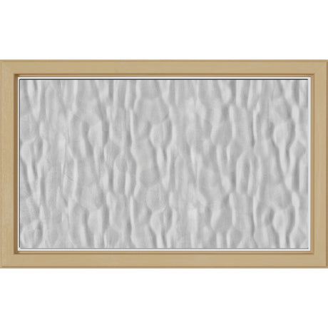ODL Perspectives Low-E Door Glass - Textured Vapor - 27" x 17.25" Craftsman Frame Kit