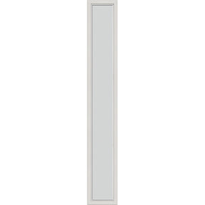 ODL Perspectives Low-E Door Glass - Blanca - 10" x 66" Craftsman Frame Kit