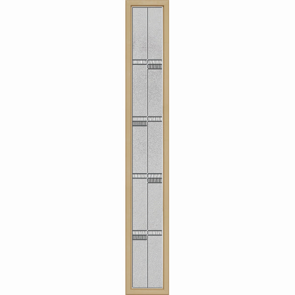 ODL Destination Door Glass - Crosswalk - 10" x 66" Craftsman Frame Kit