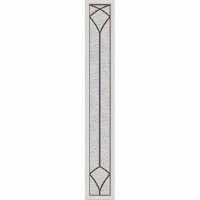 Western Reflections Door Glass - Davidson - 10" x 66" Frame Kit