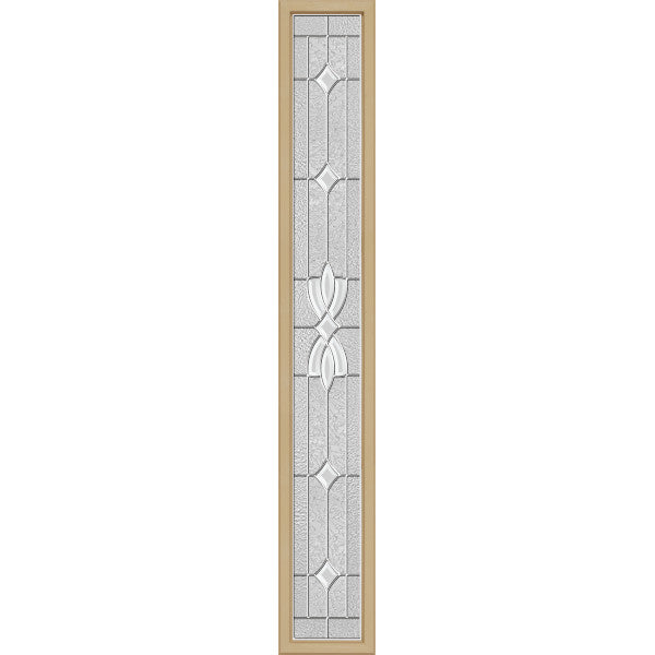 Western Reflections Laurel Door Glass - 10" x 66" Craftsman Frame Kit