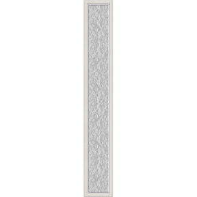 ODL Perspectives Low-E Door Glass - Textured Streamed - 10" x 66" Craftsman Frame Kit
