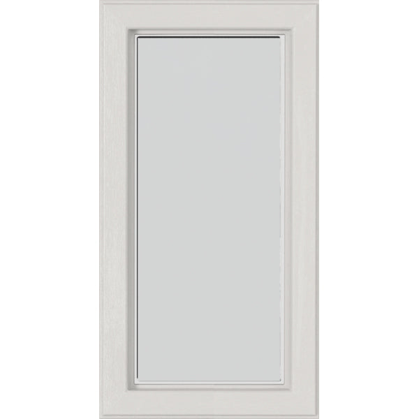 ODL Perspectives Low-E Door Glass - Blanca - 9" x 17.25" Craftsman Frame Kit