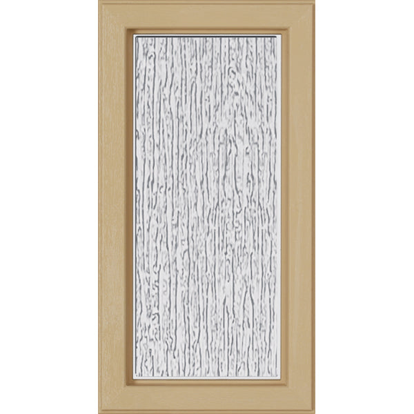 ODL Perspectives Low-E Door Glass - Rain - 9" x 17.25" Craftsman Frame Kit