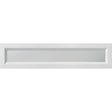 ODL Spotlights Door Glass - Clear - 24" x 5.5" Modern Frame Kit