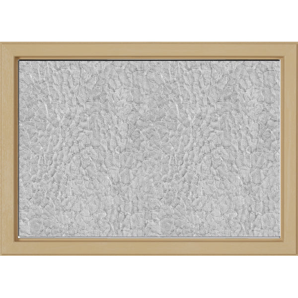 ODL Perspectives Low-E Door Glass - Textured Cumulus - 24" x 17.25" Craftsman Frame Kit