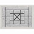 ODL Destination Door Glass - Courtyard - 24" x 17.25" Craftsman Frame Kit
