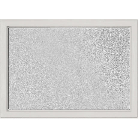 ODL Simulated Divided 3 Light Low-E Door Glass - Micro-Granite - 24" x 17.25" Craftsman Frame Kit