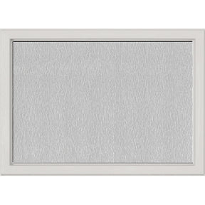 ODL Simulated Divided 3 Light Low-E Door Glass - Textured Streamed - 24" x 17.25" Craftsman Frame Kit