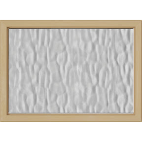 ODL Perspectives Low-E Door Glass - Textured Vapor - 24" x 17.25" Craftsman Frame Kit
