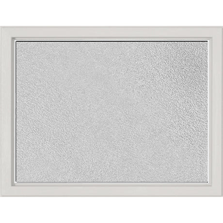 ODL Simulated Divided 3 Light Low-E Door Glass - Micro-Granite - 23.313" x 17.938" Craftsman Frame Kit