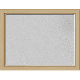 ODL Simulated Divided 3 Light Low-E Door Glass - Micro-Granite - 23.313" x 17.938" Craftsman Frame Kit