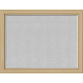 ODL Simulated Divided 3 Light Low-E Door Glass - Textured Streamed - 23.313" x 17.938" Craftsman Frame Kit