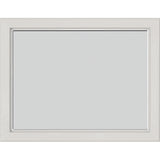 ODL Simulated Divided 3 Light Low-E Door Glass - Blanca - 23.313" x 17.938" Craftsman Frame Kit
