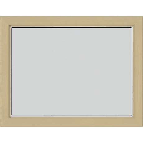 ODL Simulated Divided 3 Light Low-E Door Glass - Blanca - 27" x 17.25" Craftsman Frame Kit