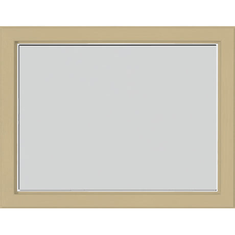 ODL Simulated Divided 3 Light Low-E Door Glass - Blanca - 24" x 17.25" Craftsman Frame Kit