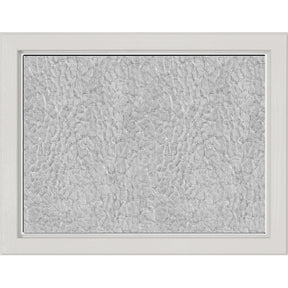 ODL Perspectives Low-E Door Glass - Textured Cumulus - 27" x 17.25" Craftsman Frame Kit