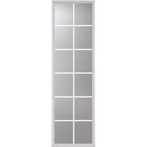 ODL Impact Resistant 12 Light - 5/8 Internal Grille Low-E Door Glass - 24" x 82" Frame Kit