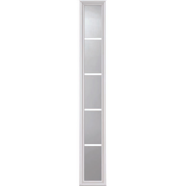 ODL Impact Resistant 5 Light - 5/8 Internal Grille Low-E Door Glass - 9" x 66" Frame Kit